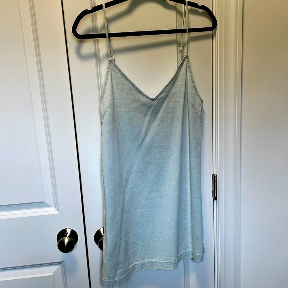 Aritzia, Wilfred - denim mini dress - Small